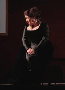 Julianna as Donna Anna in Mozart's Don Giovanni