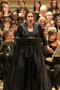 Julianna performing at Carnegie Hall in New York