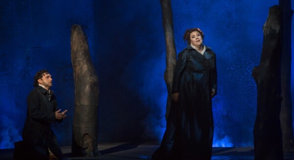 Julianna in the role of Amelia in Un Ballo in Maschera by Verdi performed in Rome, Italy