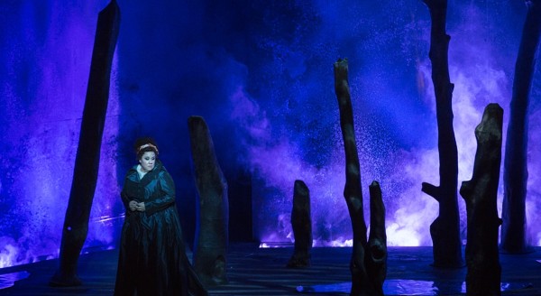 Julianna in the role of Amelia in Un Ballo in Maschera by Verdi performed in Rome, Italy