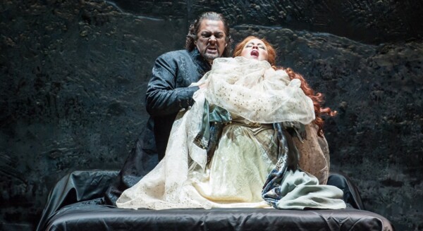Julianna as Desdemona in Verdi's Otello performed in Seville, Spain