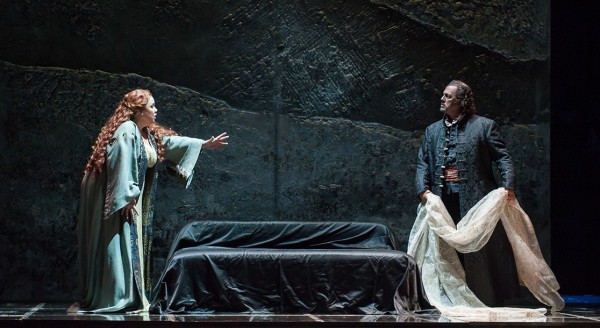 Julianna as Desdemona in Verdi's Otello performed in Seville, Spain