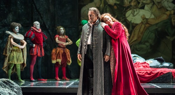 Julianna as Desdemona in Verdi's Otello performed in Seville, Spain