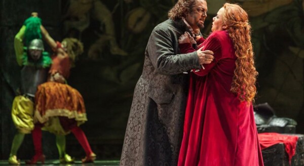 Julianna as Desdemona in Verdi's Otello performed in Seville, Spain