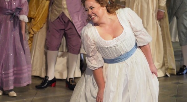 Julianna performing the role of Maddalena in Andrea Chenier at Gran Teatre del Liceu
