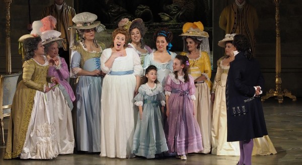 Julianna performing the role of Maddalena in Andrea Chenier at Gran Teatre del Liceu